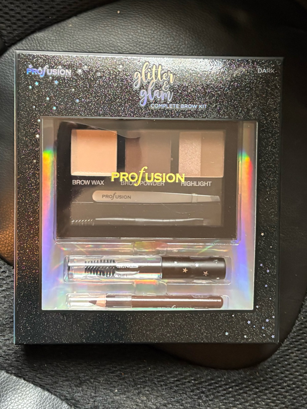 Glitter & Glam Brow Kit in Dark